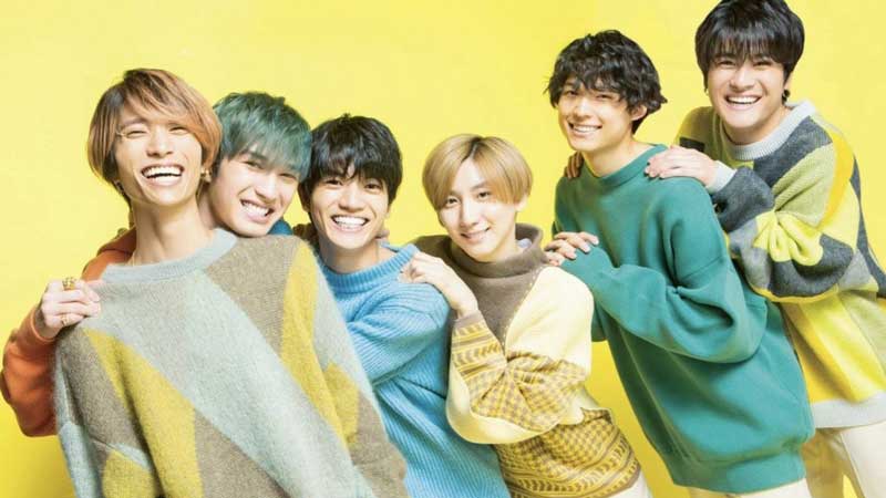 SixTONES(ストーンズ)メンバーのジェシー, 京本大我, 松村北斗, 田中樹, 森本慎太郎, 髙地優吾
