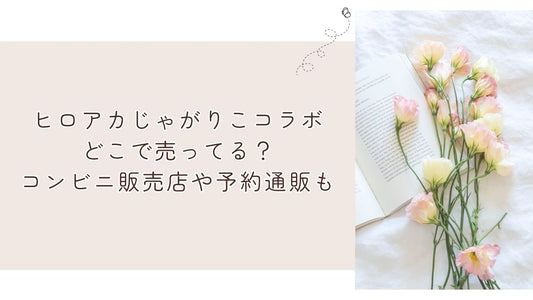 ヒロアカじゃがりこコラボどこで売ってる?コンビニ販売店や予約通販も