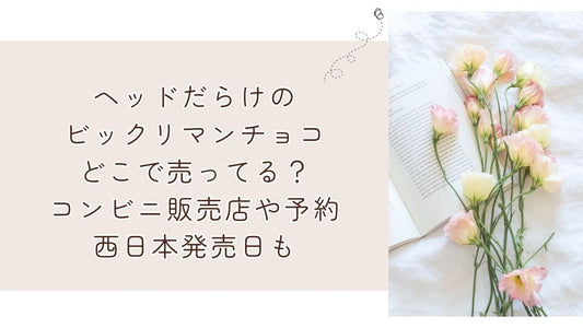 ヘッドだらけのビックリマンチョコどこで売ってる?コンビニ販売店や予約・西日本発売日も