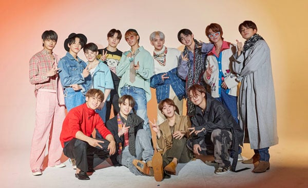 SEVENTEEN(セブンティーン、セブチ)メンバーのウォヌ, ジョシュア, ディエイト, ホシ, ジョンハン, ドギョム, ミンギュ, ジュン, バーノン ,ディノ, エスクプス, ウジ, スングァン