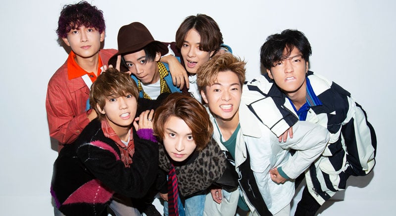 7ORDERメンバーの安井謙太郎、真田佑馬、諸星翔希、森田美勇人、萩谷慧悟、阿部顕嵐、長妻怜央